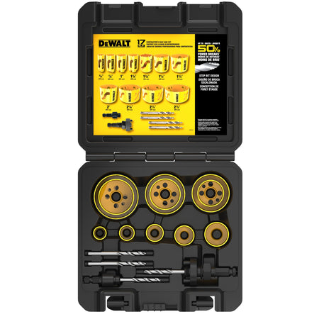 DEWALT D180005 Hole Saw Kit, 14-Piece - product view