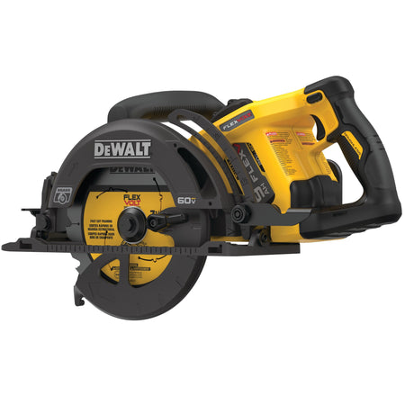 DEWALT DCS577X1 FLEXVOLT 60V MAX 7-1/4 IN. CORDLESS WORM DRIVE STYLE SAW (9.0A - product view
