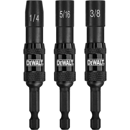 DEWALT DWPVTDRV3 Nut Driver Set, Impact-Ready, Pivoting, 3-Piece - product view