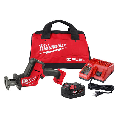 Milwaukee 2719-21 M18 FUEL™ HACKZALL® Reciprocating Saw Kit - kit contents