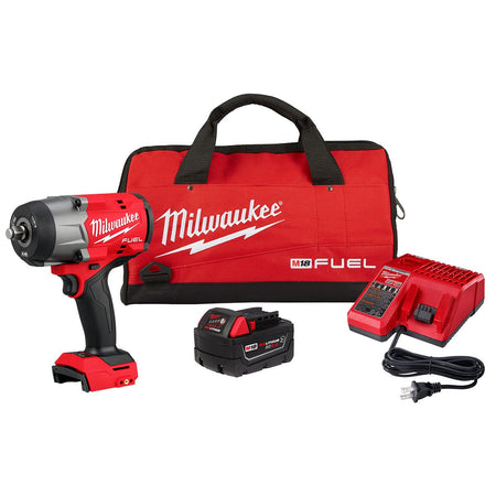 Milwaukee 2967-21B M18 FUEL 1/2" High Torque Impact Wrench w/ Friction Ring Kit - kit contents