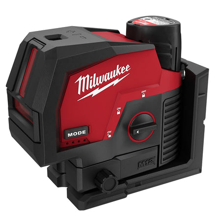 Milwaukee 3622-21 M12™ Green Cross Line & Plumb Points Laser Kit - product view