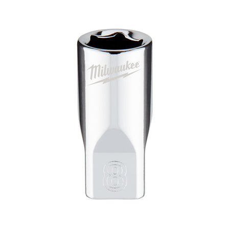 Milwaukee 45-34-9034 1/4 in. Drive 8mm Metric 6-Point Socket - product view