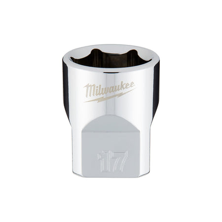 Milwaukee 45-34-9087 3/8 in. Drive 17mm Metric 6-Point Socket - product view