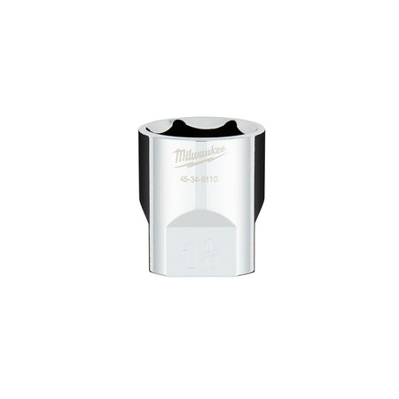 Milwaukee 45-34-9110 1/2 in. Drive 1-1/8 in. SAE 6-Point Socket with FOUR FLAT™ Sides - product view
