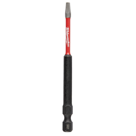 Milwaukee 48-32-4794 SHOCKWAVE™ 3-1/2” Impact Square Recess #1 Power Bits - product view