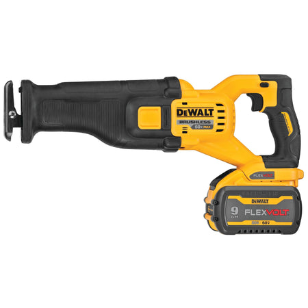 DEWALT DCS389X1 Gen 2 - 60V BRUSHLESS RECIPROCATING SAW KIT (1 DCB609) - product view