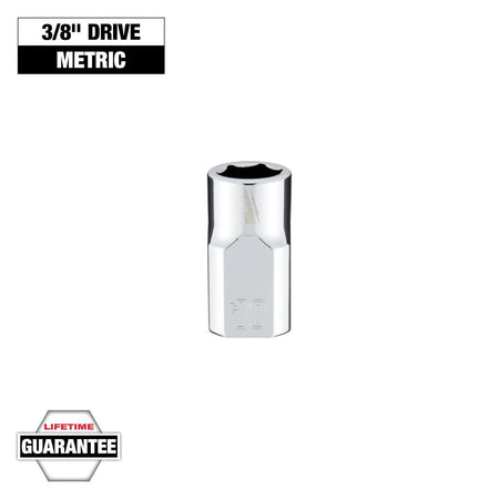 Milwaukee 45-34-9080 3/8 in. Drive 10mm Metric 6-Point Socket - feature callout