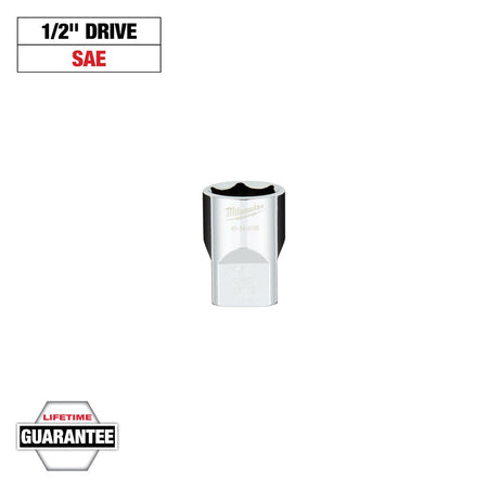 Milwaukee 45-34-9105 1/2 in. Drive 13/16 in. SAE 6-Point Socket with FOUR FLAT™ Sides - feature callout