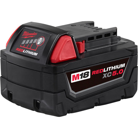 Milwaukee 48-11-1850 M18™ REDLITHIUM™ XC 5.0Ah Extended Capacity Battery Pack - product view