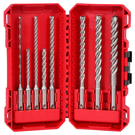 Milwaukee 48-20-7663 8pc. SDS Plus MX4™ 4-Cutter Drill Bit Kit - product view