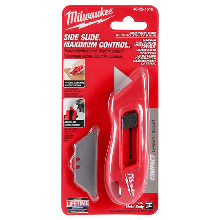 Milwaukee 48-22-1516 Compact Side Slide Utility Knife - product view