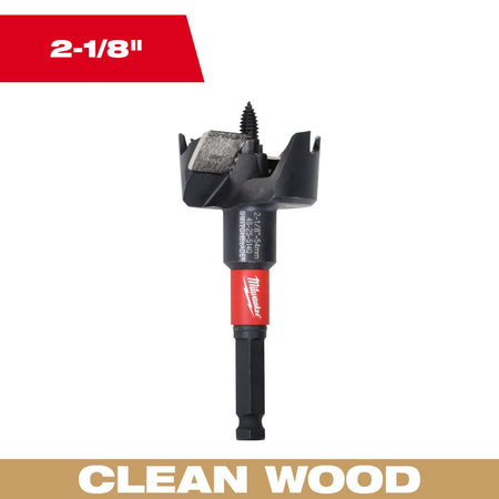 Milwaukee 48-25-5140 SWITCHBLADE™ Selfeed Bit 2-1/8" - feature callout