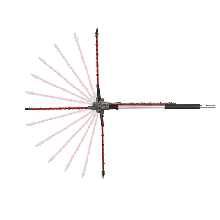 Milwaukee 49-16-2719 M18 FUEL™ QUIK-LOK™ Articulating Hedge Trimmer Attachment - product view