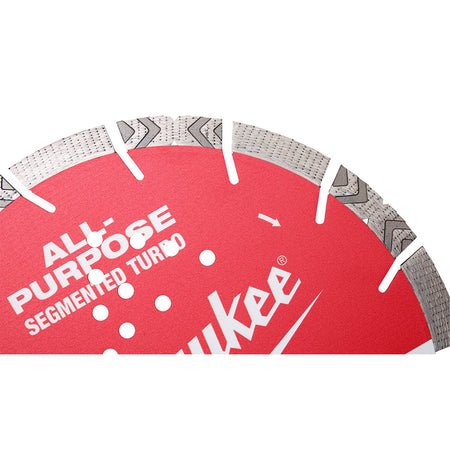 Milwaukee 49-93-7125 9 in. Diamond Universal Segmented Blade - product view