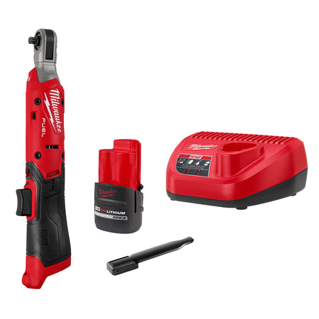 Milwaukee 3052-21 M12 FUEL 1/4" Ratchet Kit