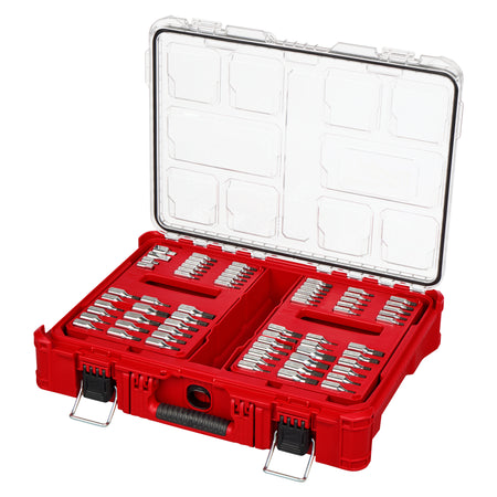 106pc 1/4", 3/8", and 1/2" Drive Bit Socket Set with PACKOUT™ Organizer