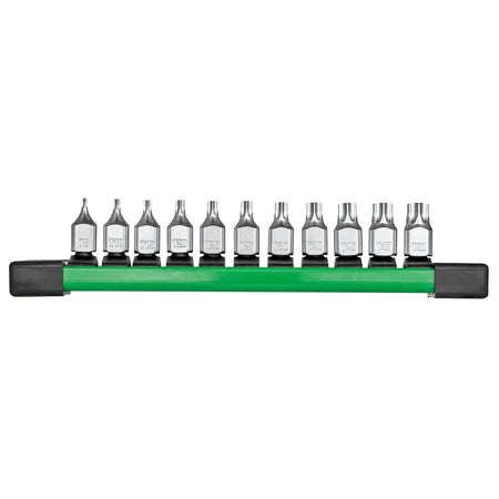 Milwaukee 48-22-9533 11-Piece 1/4" Drive Low-Profile TORX Bit Socket Set