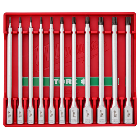 Milwaukee 48-22-9534 11pc Long TORX Bit Socket Set