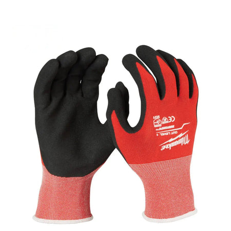 Milwaukee 48-22-8901B - Cut Level 1 Nitrile Dipped Gloves - M - Wise Line Tools