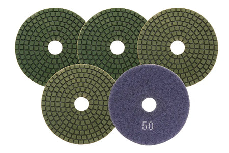 PEARL SPS4800 - 4-Inch 800 Grit Wet Diamond Polishing Pad