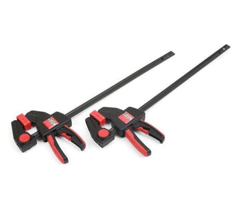 Bessey EHKM12-2PK - EHK Series 12 in. Capacity Trigger Clamp Set with 2-3/8 in. Throat Depth (2-Piece) - Wise Line Tools