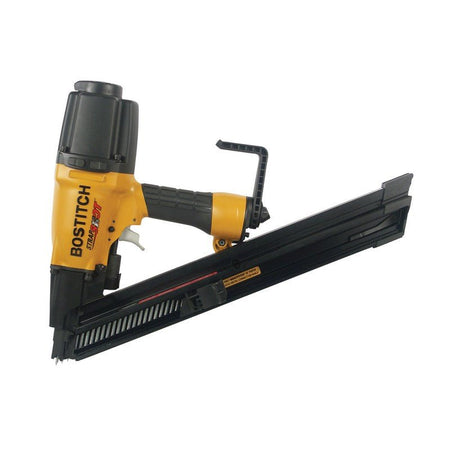 Bostitch - MCN250 35 DEGREE METAL CONNECTOR FRAMING NAILER STRAPSHOT - Wise Line Tools