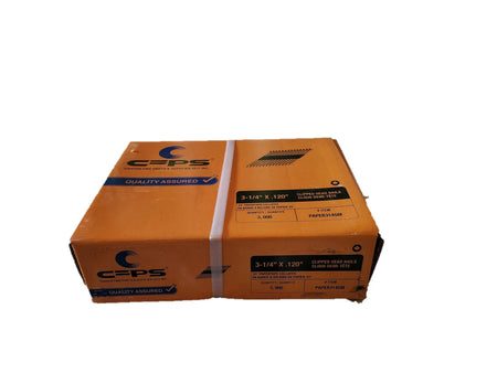 Clous en bande de papier lisse CFPS 3-1/4" 0,120 - Boîte de 3 000