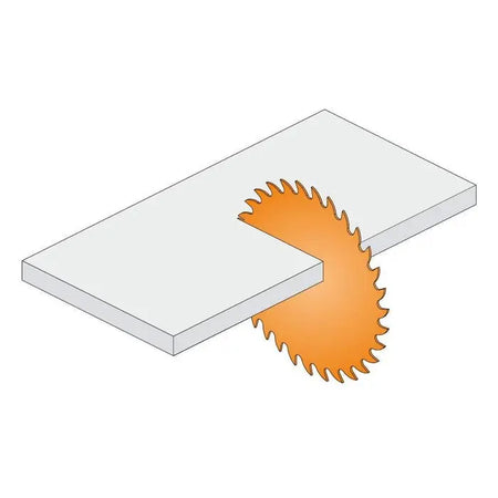 CMT 236.008.12 12" x 8T Industrial Fibre Cement Blade - Wise Line Tools