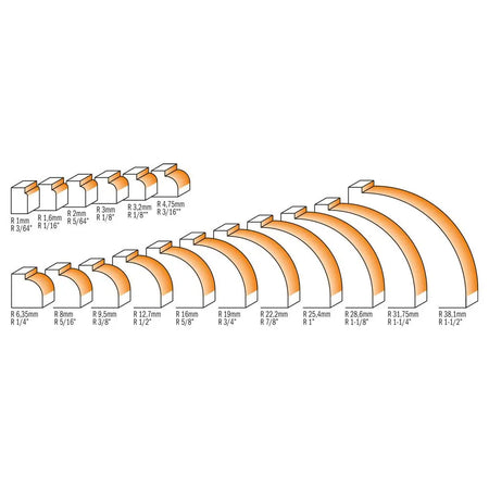 CMT-838.190.11 - ROUNDOVER BIT CMT