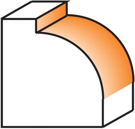 CMT 838.817.11 3/8-Inch Roundover Bit CMT