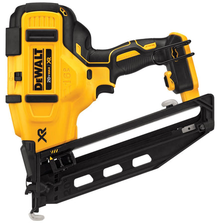 DEWALT DCN660B-20V MAX* 16 Guage Angled Finish Nailer Tool Only - Wise Line Tools