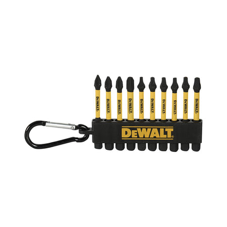 DEWALT DWA2MX2IRCARC-FLEX TORQ 2IN MIXED 10PK DR CARABINER - Wise Line Tools