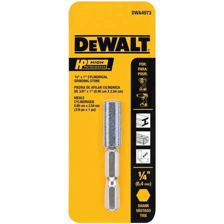 DEWALT DWA4973 – DEWALT Aluminum Oxide 3/8" X 1" Hp Grinding Pt DEWALT