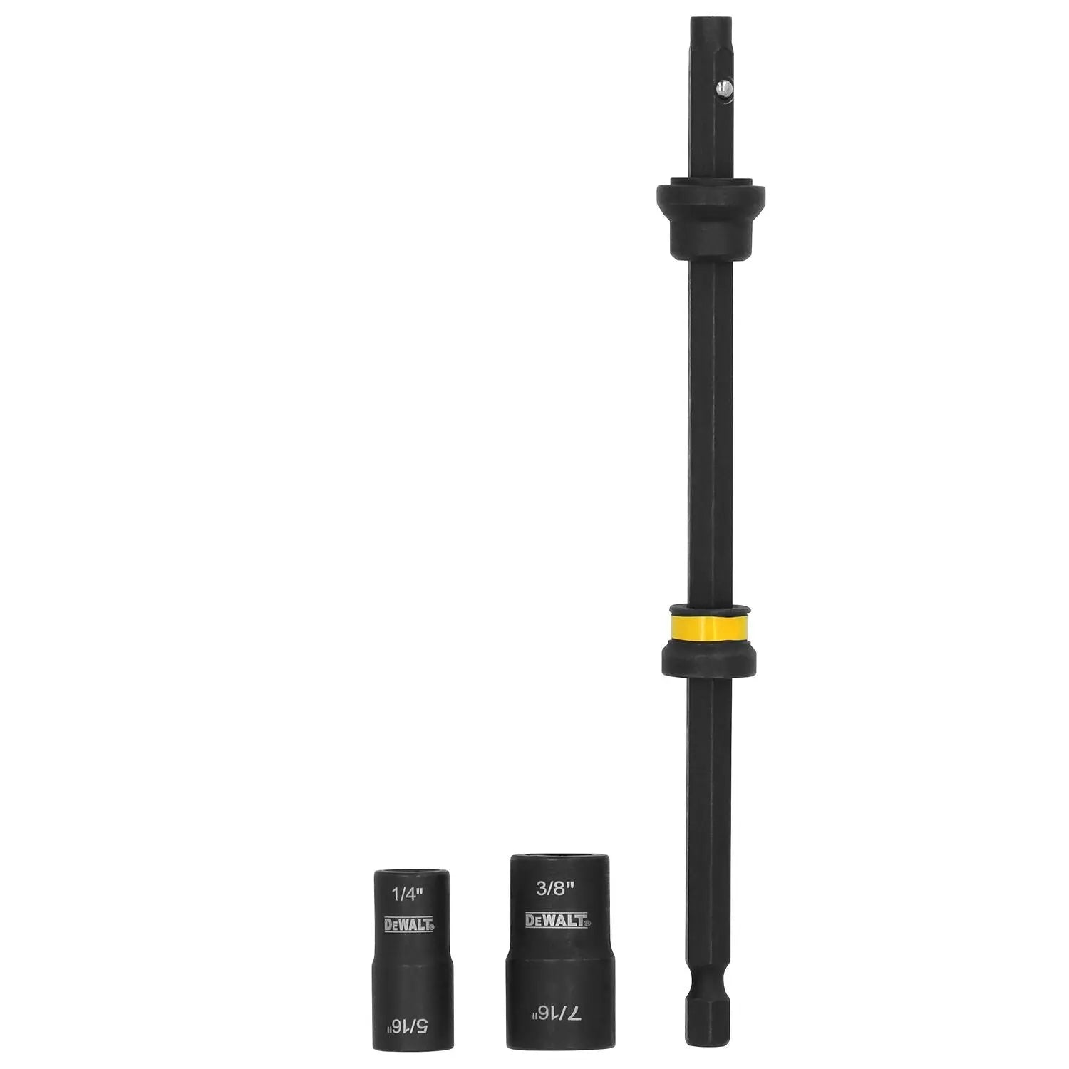 DEWALT DWADENDEXT-2- 6” 4-in-1 Double Ended Nut Driver (SAE