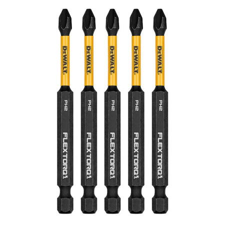 DEWALT DWAF3PH2IR5 - DEWALT 3.5In Phillips #2 Flextorq 5Pk DEWALT