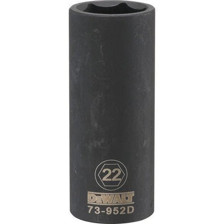 DEWALT DWMT73952OSP-Dwmt 6Pt 1/2'' Dr Dp Im Skt 22 Mm - Wise Line Tools