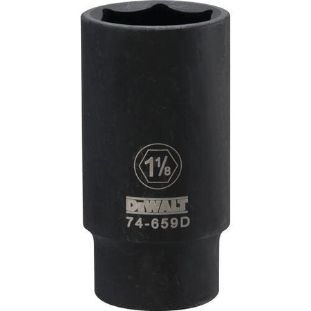 DEWALT DWMT74659OSP-Dwmt 6Pt 1/2In Dr Dp Im Skt 1-1/8In SAE - Wise Line Tools