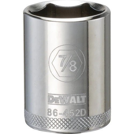 DEWALT DWMT86452OSP-001Pc 12Dr Socket-06Pt-7/8 - Wise Line Tools
