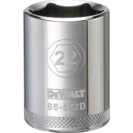 DEWALT DWMT86522OSP-001Pc 12Dr Socket-06Pt-22 - Wise Line Tools