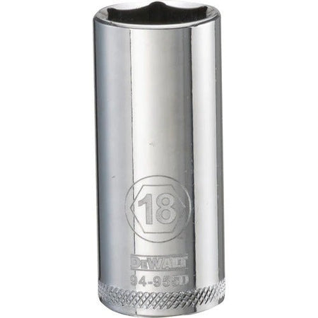 DEWALT DWMT94955OSP-001Pc 38Dr Deep Socket-06Pt-18 - Wise Line Tools