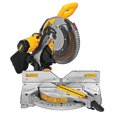DEWALT DWS716 - 15-Amp 12 in. Double-Bevel Compound Miter S - Wise Line Tools