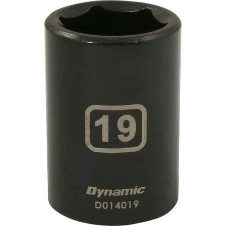 DYNAMIC GT-D014019 - 1/2" D 6 PT 19MM IMP SKT