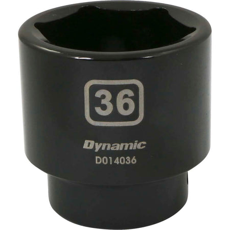 DYNAMIC GT-D014036 - 1/2" D 6 PT 36MM IMP SKT