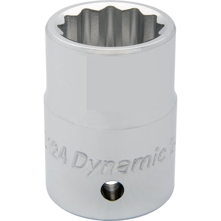 DYNAMIC 3/4" D12 PT CHROME SOCKET - Wise Line Tools