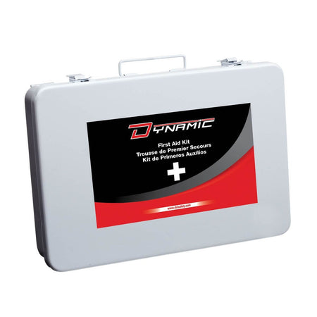Dynamic Safety FAKONT1UM 6-15 Employer First Aid Kit - Metal Case DYNAMIC SAFETY