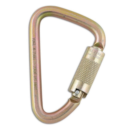 Dynamic FP843 - CARABINER CONNECTOR D-shaped with 1/4 turn twist lock - Wise Line Tools