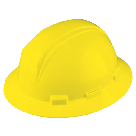 Dynamic Safety HP641R 02 - HARD HAT YELLOW FULL BRIM DYNAMIC SAFETY
