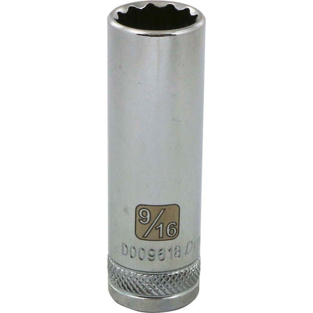 Gray Tools Dynamic D009618 3/8 in drive 12-point SAE 9/16 in deep socket
