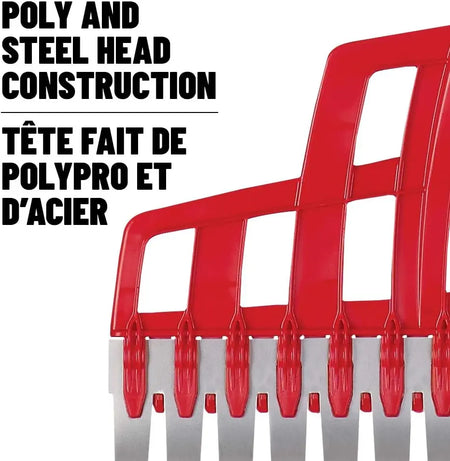 Garant GLR20SPC - 20" Multi-purpose rake, polypro/steel tines, comfort grip, GARANT